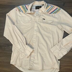 Howler Brothers Long Sleeve Shirt Medium Native Print